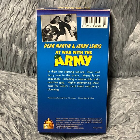 At War with the Army VHS Dean Martin & Jerry Lewis Movie - Picture 2 of 4